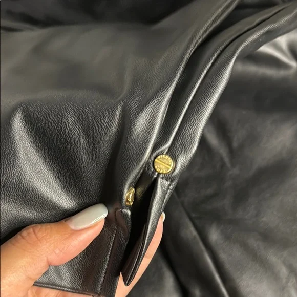 Michael Kors Black and Gold Straight Leg Pants - Picture 4 of 4